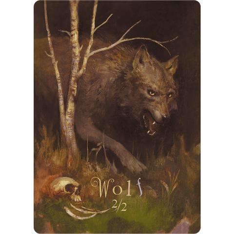 MTG ■トークン■ 《狼/WOLF  2/2》Nills Hamm Tokens