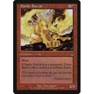 MTG ■赤/英語版■ 《パーディック山の火猫/Pardic Firecat》オデッセイ ODY