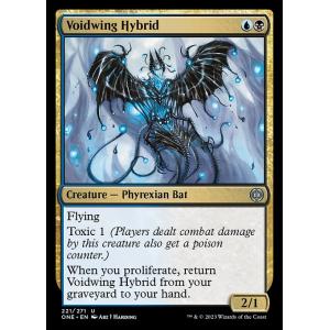 MTG ■金/英語版■ 《虚空翼の混種/Voidwing Hybrid》★FOIL★ ファイレクシア...