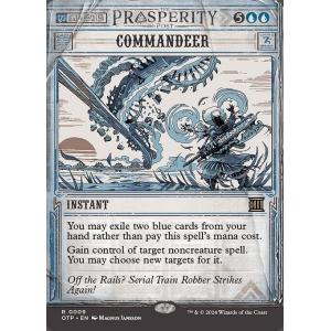 MTG □青/日本語版□(323)《三歩先/Three Steps Ahead》☆拡張アート