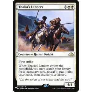 MTG ■白/英語版■ 《サリアの槍騎兵/Thalia's Lancers》Secret Lair:...