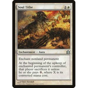 MTG ■白/英語版■ 《魂の税収/Soul Tithe》ラヴニカへの回帰 RTR｜shop998