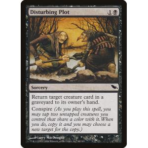 MTG ■黒/英語版■ 《困惑する策謀/Disturbing Plot》シャドウムーア SHM