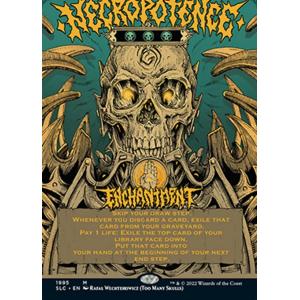 MTG ■黒/英語版■ 《ネクロポーテンス/Necropotence》★FOIL★ Secret L...