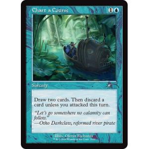 MTG ■青/英語版■ (2150)《航路の作成/Chart a Course》Secret Lai...