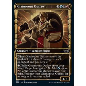 MTG ■金/英語版■《妖艶な無法者/Glamorous Outlaw》★箔押しFOIL★ ニューカ...