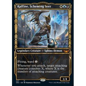 MTG ■金/英語版■《策謀の予見者、ラフィーン/Raffine, Scheming Seer》▲ショーケース▲ ニューカペナの街角 SNC  　｜shop998