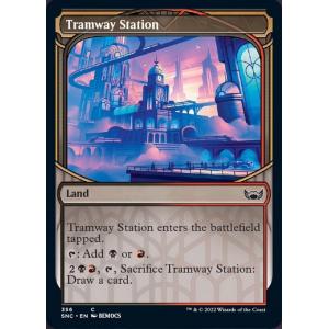 MTG ■土地/英語版■《路面列車駅/Tramway Station》★ショーケースFOIL★ ニュ...