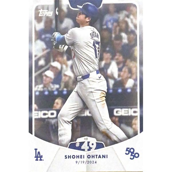 ■2024 Topps Shohei Ohtani 50/50■《#49HR Shohei Ohta...