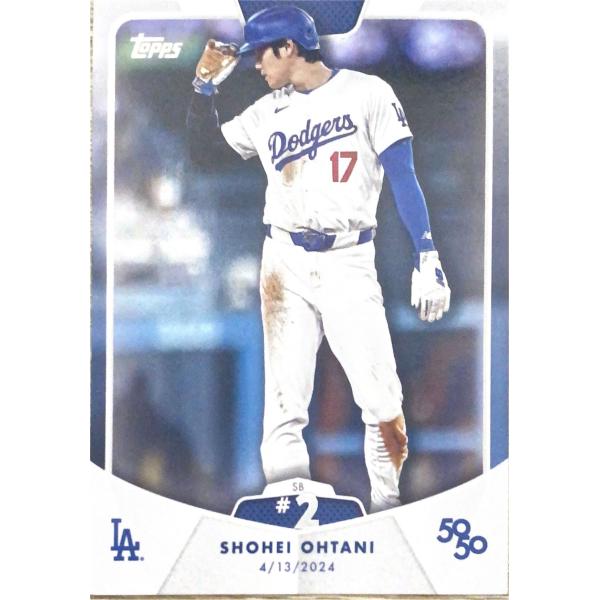 ■2024 Topps Shohei Ohtani 50/50■《#2SB Shohei Ohtan...
