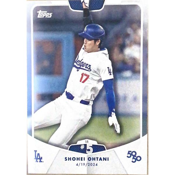 ■2024 Topps Shohei Ohtani 50/50■《#5SB Shohei Ohtan...