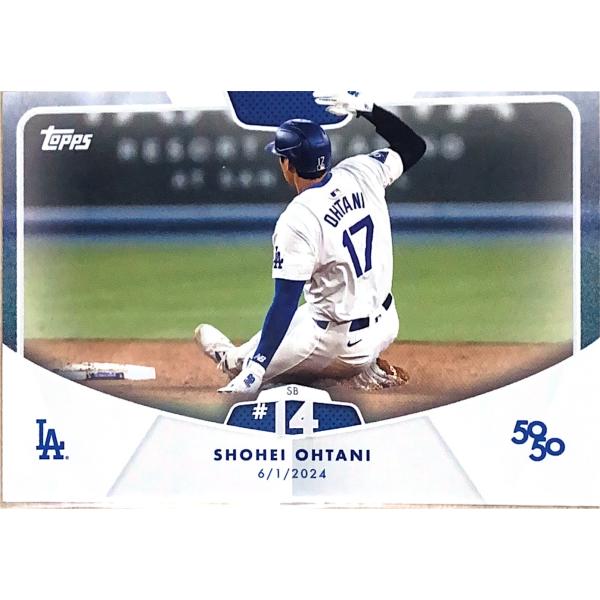 ■2024 Topps Shohei Ohtani 50/50■《#14SB Shohei Ohta...