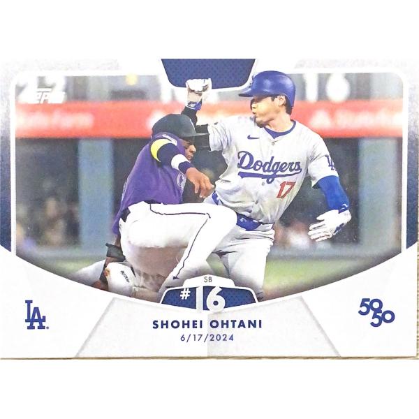 ■2024 Topps Shohei Ohtani 50/50■《#16SB Shohei Ohta...