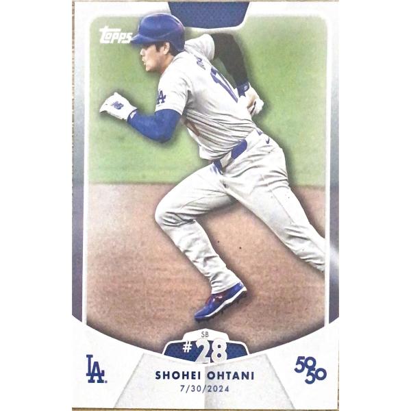 ■2024 Topps Shohei Ohtani 50/50■《#28SB Shohei Ohta...