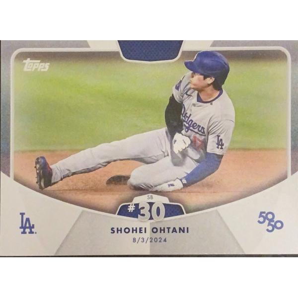 ■2024 Topps Shohei Ohtani 50/50■《#30SB Shohei Ohta...
