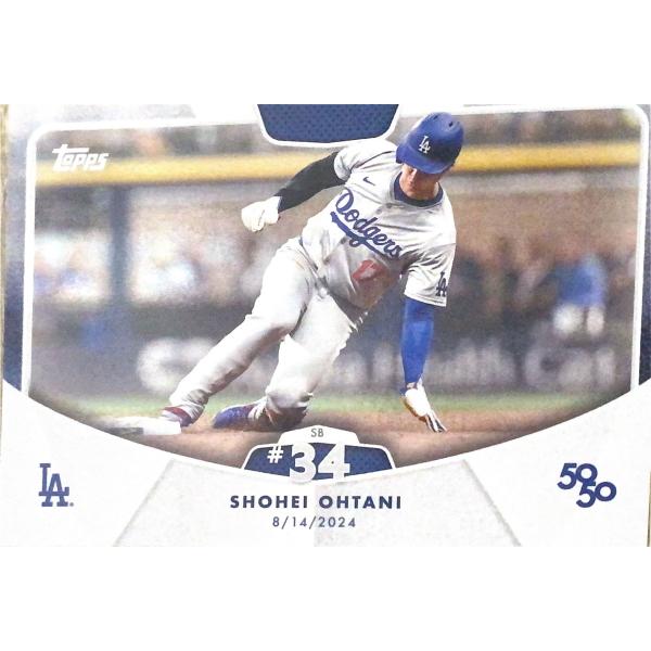 ■2024 Topps Shohei Ohtani 50/50■《#34SB Shohei Ohta...