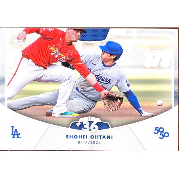 ■2024 Topps Shohei Ohtani 50/50■《#36SB Shohei Ohta...