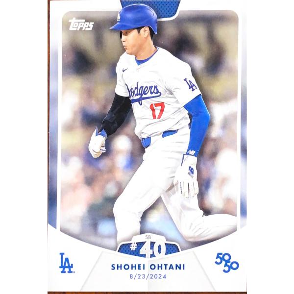 ■2024 Topps Shohei Ohtani 50/50■《#40SB Shohei Ohta...
