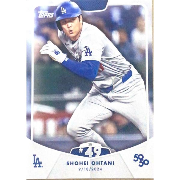 ■2024 Topps Shohei Ohtani 50/50■《#49SB Shohei Ohta...