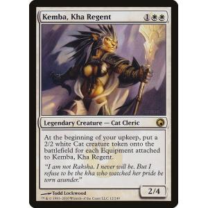 MTG ■白/英語版■《王の摂政、ケンバ/Kemba, Kha Regent》ミラディンの傷跡 SOM｜shop998