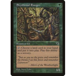 MTG ■緑/英語版■ 《スカイシュラウドのレインジャー/Skyshroud Ranger》テンペス...