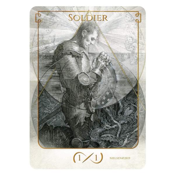 MTG ■トークン■ 《兵士/SOLDIER  1/1》Tokens of Spirit Teres...