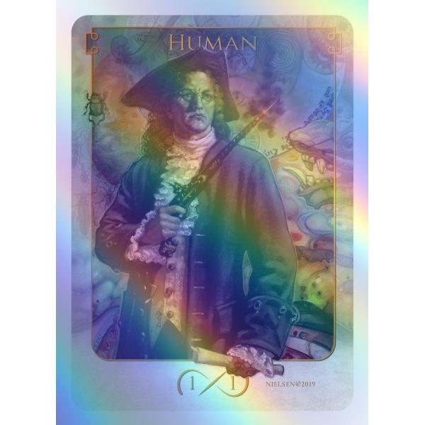 MTG ■トークン■ 《人間/HUMAN 1/1》★FOIL★ Tokens of Spirit T...