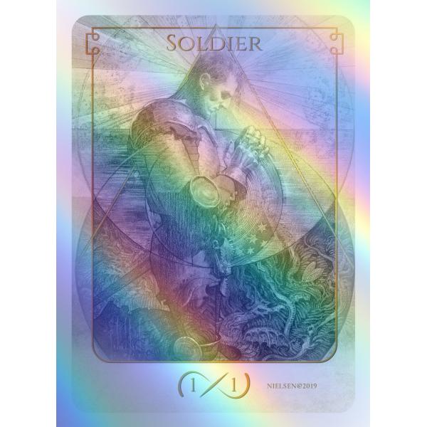 MTG ■トークン■ 《兵士/SOLDIER  1/1》★FOIL★ Tokens of Spiri...