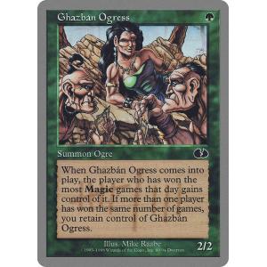 MTG ■緑/英語版■ 《Ghazban Ogress》▲銀枠▲  Unglued  UGL