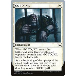 MTG ■白/英語版■ 《GO TO JAIL》▲銀枠▲  Unstable  UST｜shop998