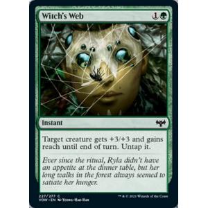 MTG ■緑/英語版■ 《魔女の巣網/Witch's Web》イニストラード:真紅の契り VOW