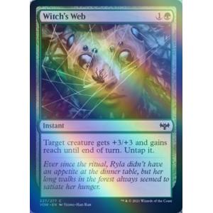 MTG ■緑/英語版■ 《魔女の巣網/Witch's Web》★FOIL★ イニストラード:真紅の契り VOW