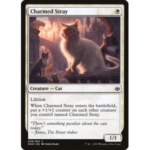 MTG ■白/英語版■ 《幸運な野良猫/Charmed Stray》灯争大戦 WAR｜shop998