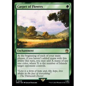 MTG ■緑/英語版■ 《花の絨毯/Carpet of Flowers》ドクター・フー WHO