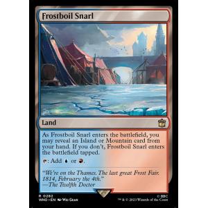 MTG ■土地/英語版■ 《凍沸の交錯/Frostboil Snarl》★FOIL★ ドクター・フー...