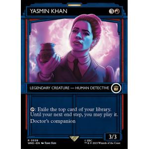 MTG ■赤/英語版■ 《ヤズミン・カーン/Yasmin Khan》★ショーケースFOIL★ ドクタ...