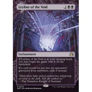 MTG ■黒/英語版■ 《虚空の力線/Leyline of the Void》エルドレインの森 おと...