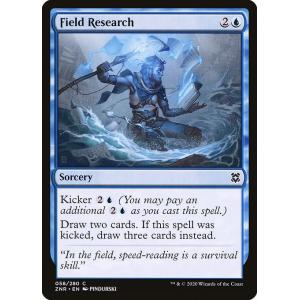 MTG ■青/英語版■ 《実地研究/Field Research》ゼンディカーの夜明け ZNR