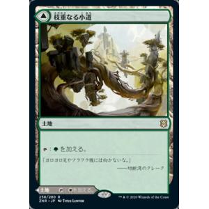 MTG ■土地/日本語版■ 《枝重なる小道/Branchloft Pathway》ゼンディカーの夜明...