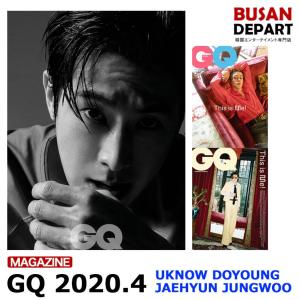 表紙ランダム GQ 4月号 (2020) 画報インタビュー : UKNOW(TVXQ ユノ) NCT(ドヨン ジェヒョン ジョンウ) 和訳つき 2020.4 1次予約 送料無料｜shopandcafeo