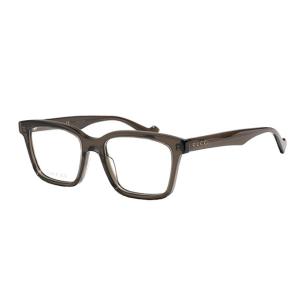 GUCCI ブラウン スクエア メガネ★グッチ GUCCI（グッチ） 即納 スクエア グレーブラウン GG0964O-003 メンズ