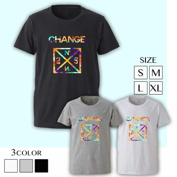 CHANGE-N.5-FLOWER T-SHIRTS T-シャツ Tシャツ ロゴT デザイン パロデ...