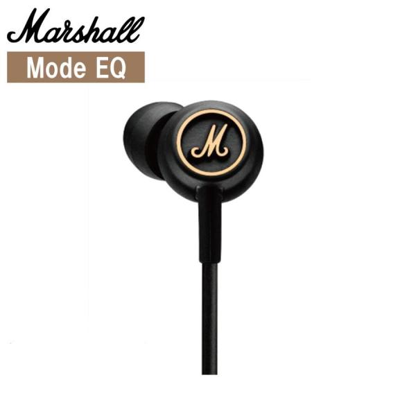 Marshall MODE EQ Black and Brass 有線イヤホン カナル型 マイク付き...