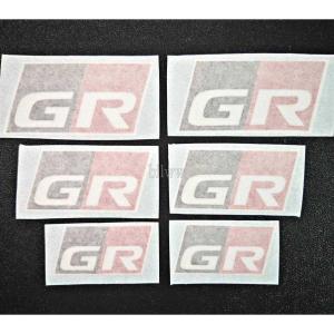 TOYOTA GR カスタム 耐熱デカール ステッカー ☆ブレーキキャリパー ドレスアップ GAZOO Racing ヤリス 86 スープラ C-HR