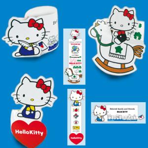クルル（ku・ru・ru)　メモパッド Hello Kitty -70&apos;s friends II-　...