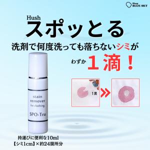 シミ抜き スポッとる ハッシュ 衣類 持運び用 10ml｜SHOP ブルースカイ