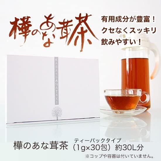 樺のあな茸茶 1g×30包入 カバノアナタケ茶 チャーガ茶 ティーパック ノンカフェイン