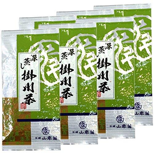 掛川茶 掛川深蒸し茶 100g 山年園 日本茶 巣鴨のお茶屋さん 【 6袋セット】