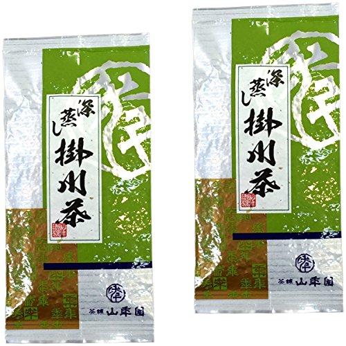 掛川茶 掛川深蒸し茶 100g 山年園 日本茶  巣鴨のお茶屋さん 【2袋セット】