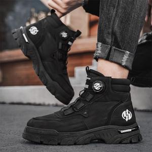 ライディングブーツ メンズ 厚底 ライダーシュ...の詳細画像3